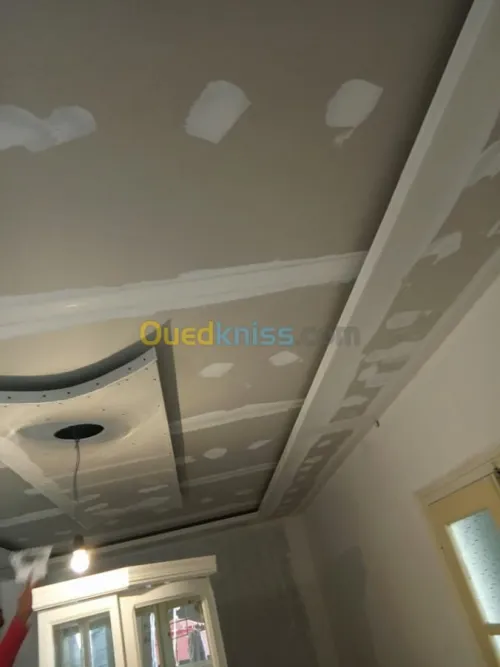 Maçonnerie, plomberie' placo PVC 