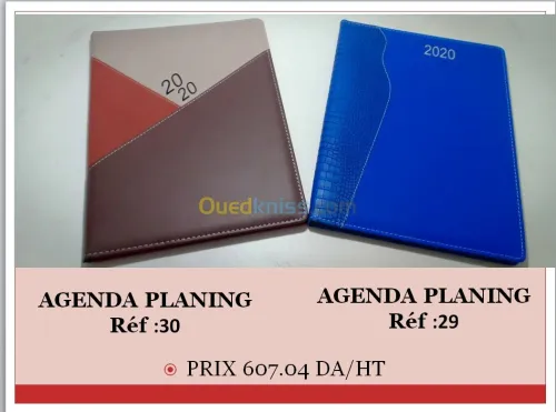 Agenda 2020/ Cadeaux d'entreprise