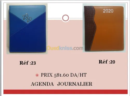 Agenda 2020/ Cadeaux d'entreprise