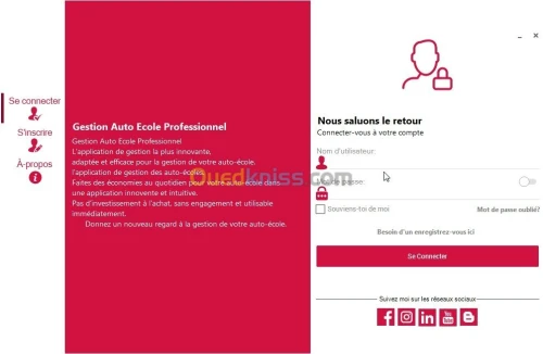 Gestion Auto Ecole Professionnel 