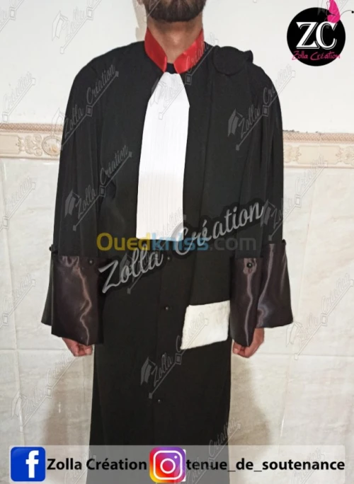 Robe D'avocat بدلة المحاماة