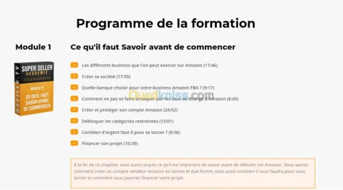 formation AMAZON FBA