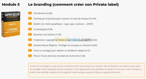 formation AMAZON FBA