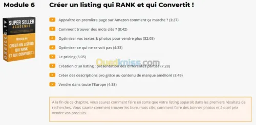 formation AMAZON FBA