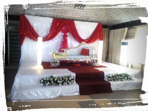 Organisation et Décoration des salles des fêtes