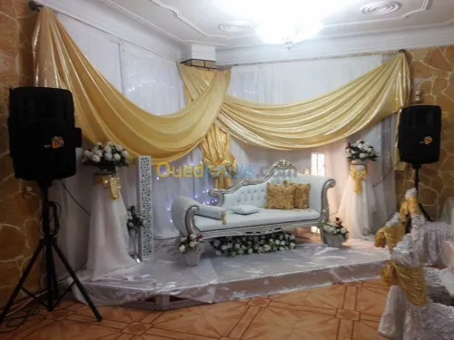 Organisation et Décoration des salles des fêtes