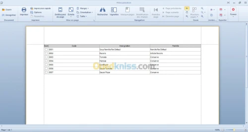 Logiciel de gestion commercial