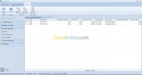 Logiciel de gestion commercial