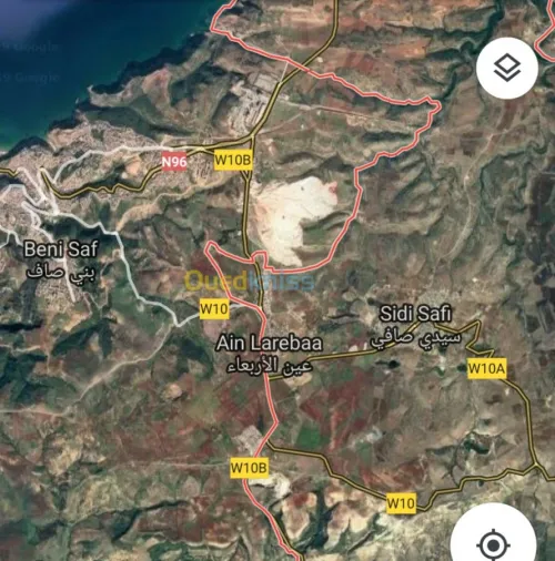 Vente Terrain Ain temouchent Sidi safi