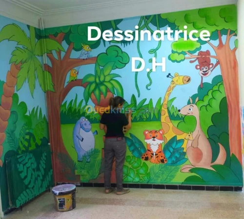 Decoration chambres d'enfants ecoles creches