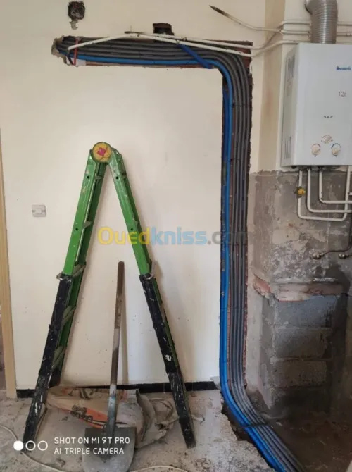 Plomberie chauffage gaz étanchéité san