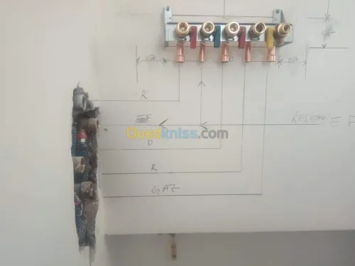 Plomberie chauffage gaz étanchéité san