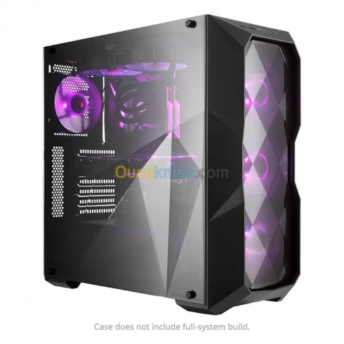 COOLER MASTER MASTERBOX TD500 MESH V2 - BOÎTIER MOYEN TOUR - VERRE TREMPÉ - 3FAN ARGB - BLACK