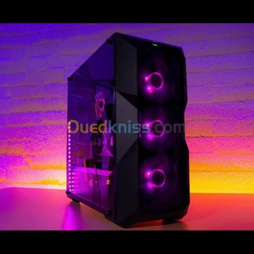 COOLER MASTER MASTERBOX TD500 MESH V2 - BOÎTIER MOYEN TOUR - VERRE TREMPÉ - 3FAN ARGB - BLACK