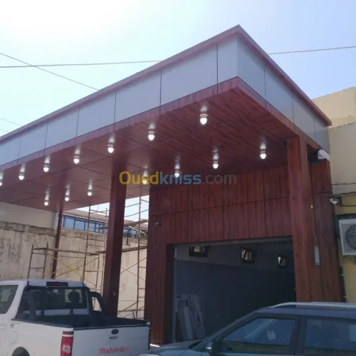 Tout travaux de décoration alucobond