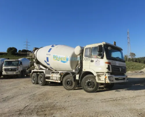 Vente de béton prêt à l'emploi