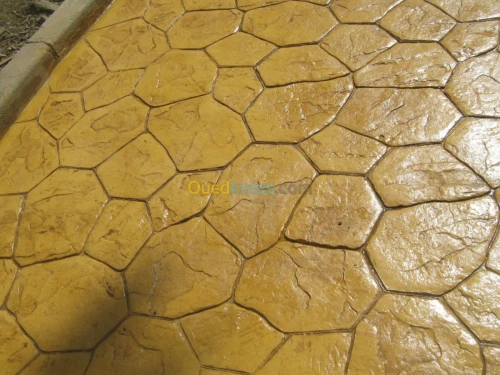 béton imprimé