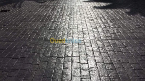 béton imprimé