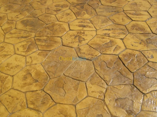 béton imprimé