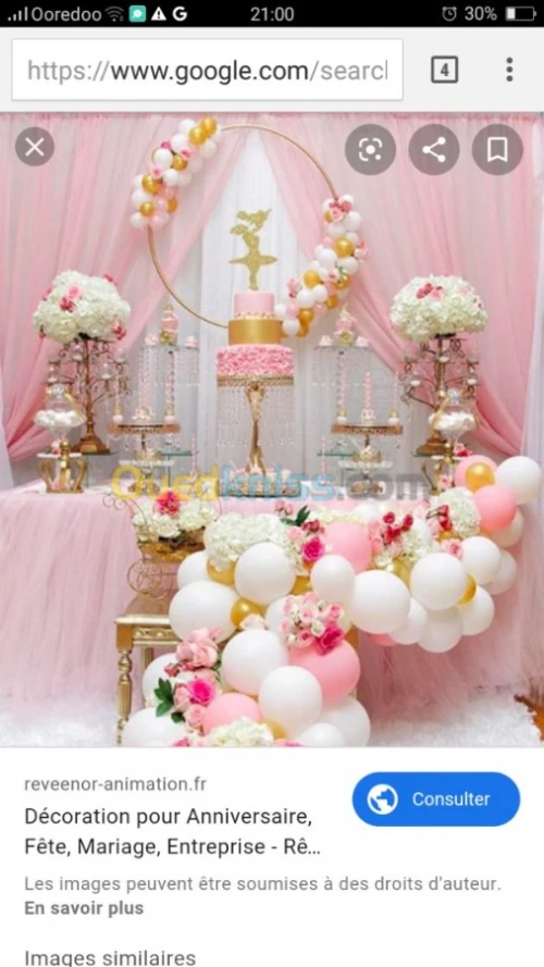 Decoration fete et mariage