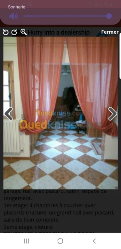 Vente Villa Batna Batna