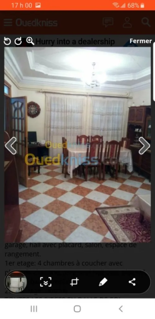 Vente Villa Batna Batna