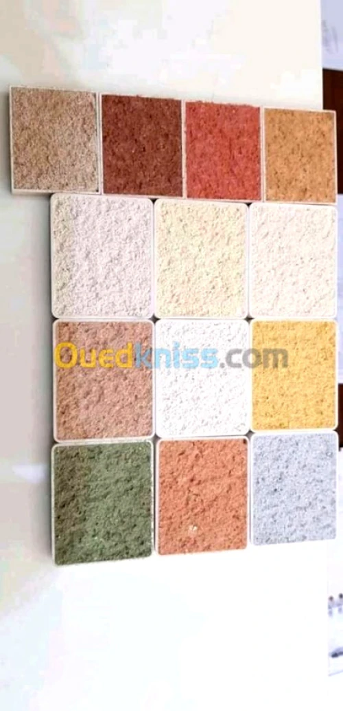 Decoration façades de monocouche