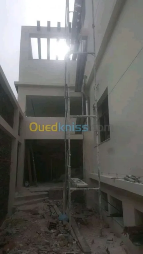 Decoration façades de monocouche