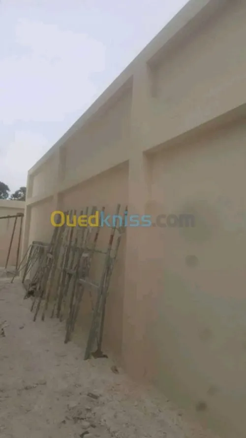 Decoration façades de monocouche