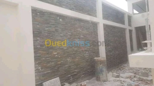 Decoration façades de monocouche