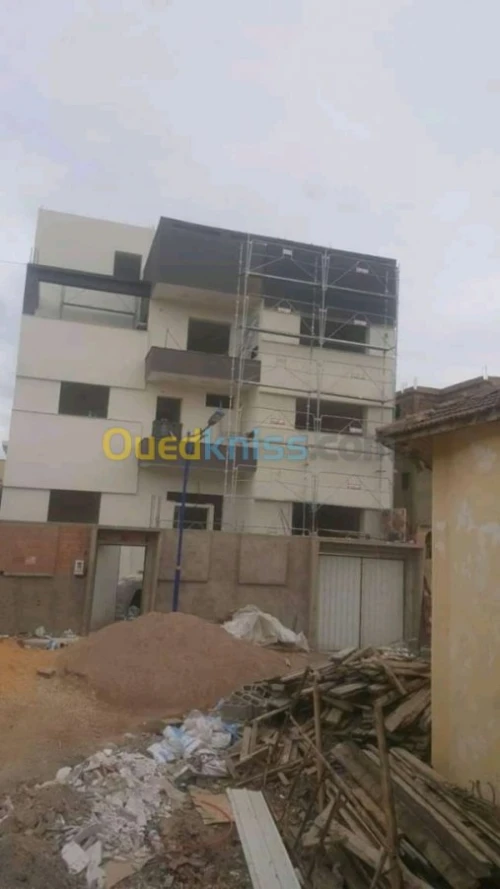 Decoration façades de monocouche