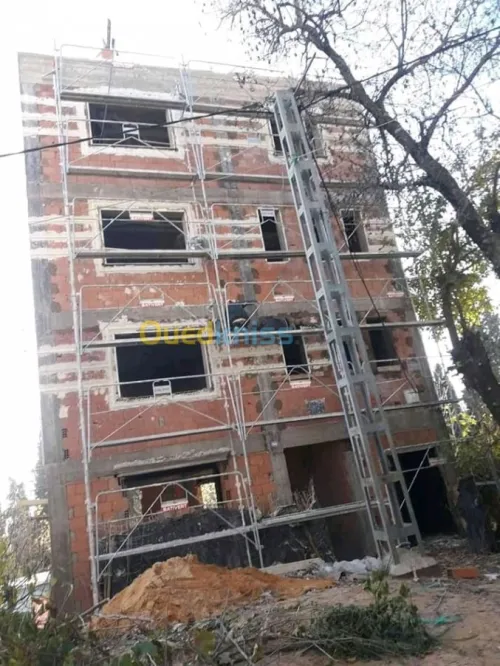 Decoration façades de monocouche