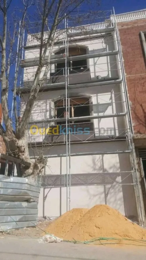 Decoration façades de monocouche