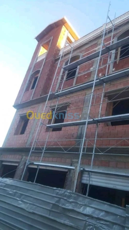 Decoration façades de monocouche