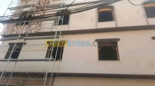 Decoration façades de monocouche