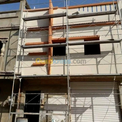 Decoration façades de monocouche