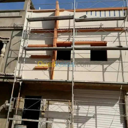 Decoration façades de monocouche