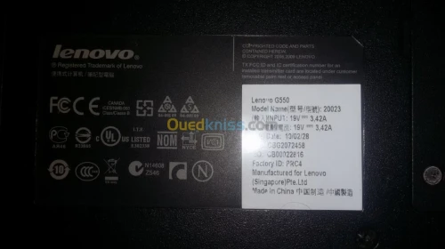 pc lenovo g550