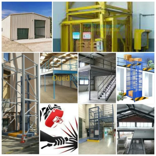 fabrication monte charge 