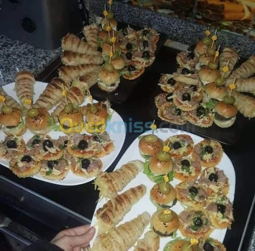 طبخ مملحات و حلويات