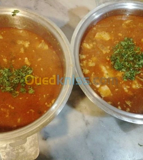طبخ مملحات و حلويات