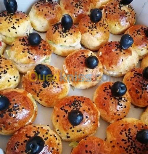 طبخ مملحات و حلويات
