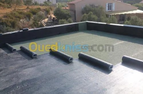 Travaux d'étanchéité et isolation