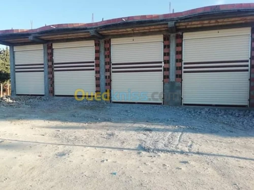 Rideau métallique électrique ou manuel