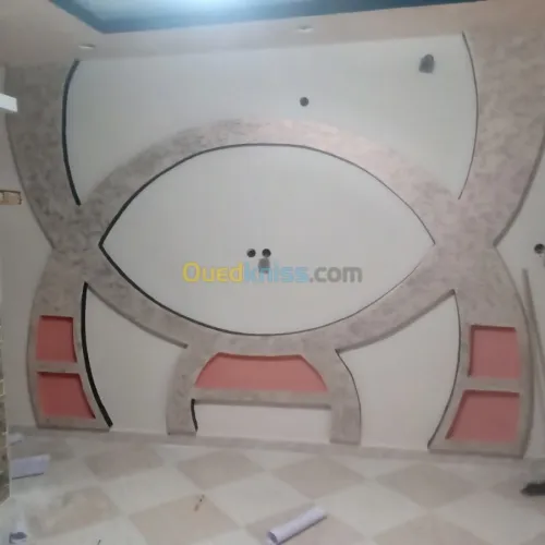 Decoration placoplatre et painter 