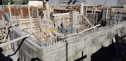 Coffrage voile mûr de soutènem