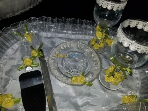 Floral broderie& accessoire de mariage