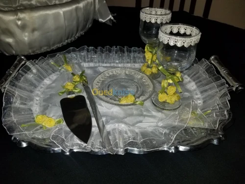 Floral broderie& accessoire de mariage