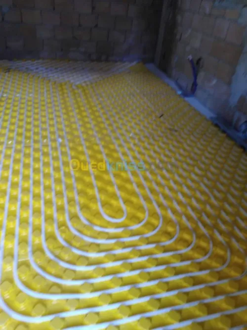 الترصيص الصحي والغاز والتدفئة المركزية