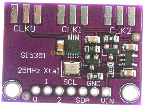 Générateur De L'horloge 8 Khz/160 Mhz Si351A Arduino